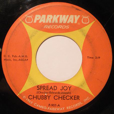 Chubby Checker : Spread Joy (7", Single)