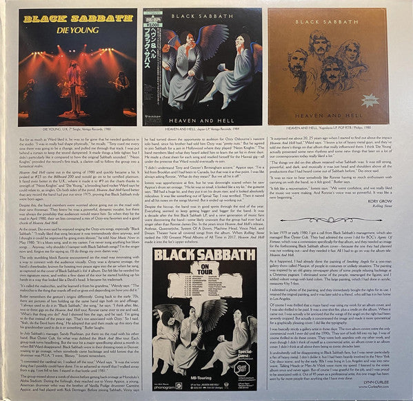 Black Sabbath : Heaven And Hell (LP, Album, RE, RM + LP, Mono)