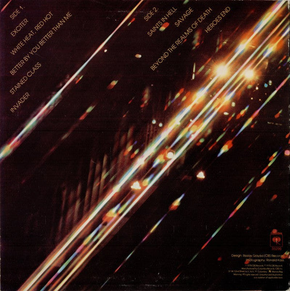 Judas Priest : Stained Class (LP, Album, Ter)