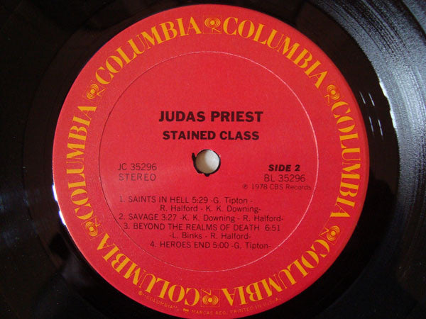 Judas Priest : Stained Class (LP, Album, Ter)