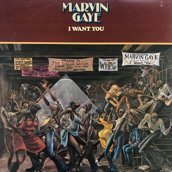 Marvin Gaye : I Want You (LP, Album, Ter)