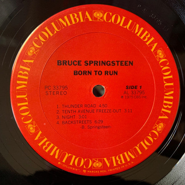 Bruce Springsteen : Born To Run (LP, Album, Unk)