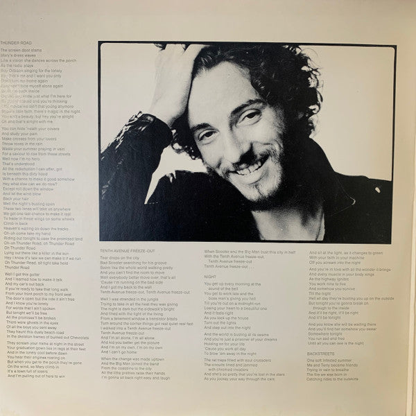 Bruce Springsteen : Born To Run (LP, Album, Unk)
