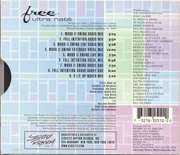 Ultra Naté : Free (CD, Maxi)