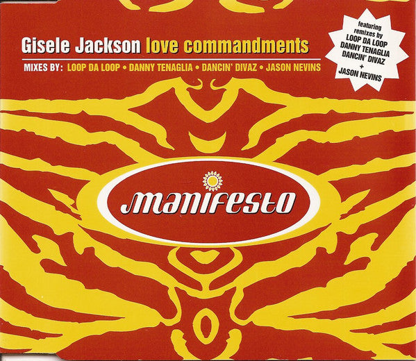 Gisele Jackson : Love Commandments (CD, Single)