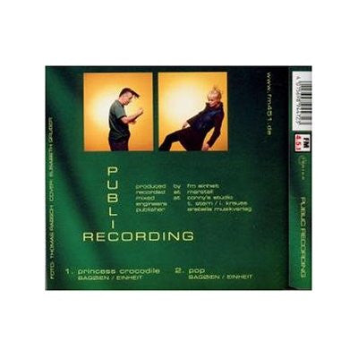 Gry With FM Einheit* : Princess Crocodile (CD, Single)