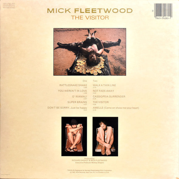 Mick Fleetwood : The Visitor (LP, Album, Ind)