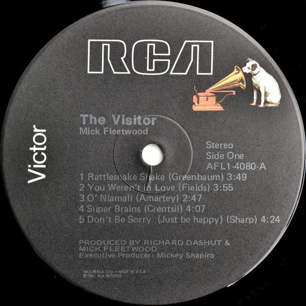 Mick Fleetwood : The Visitor (LP, Album, Ind)
