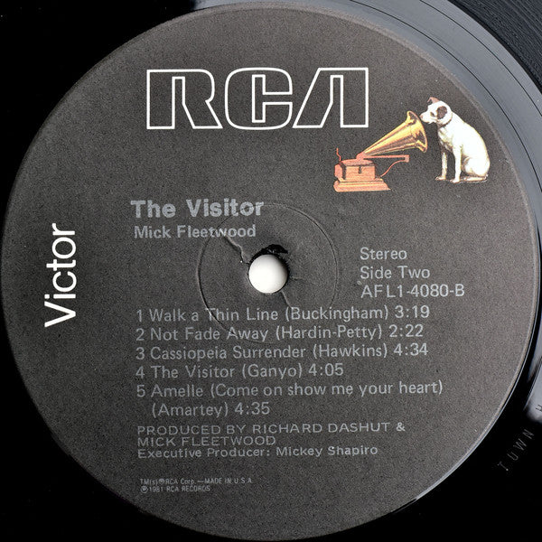 Mick Fleetwood : The Visitor (LP, Album, Ind)