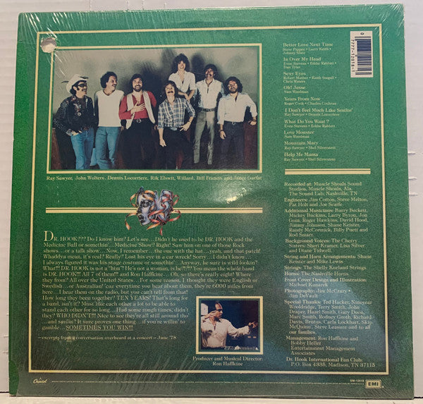 Dr. Hook : Sometimes You Win (LP, Album, Win)