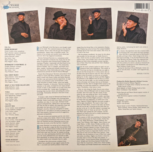 Dexter Gordon : The Other Side Of Round Midnight (LP, Album)