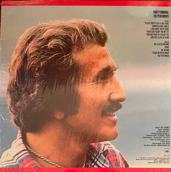 Marty Robbins : The Performer (LP, Album, San)