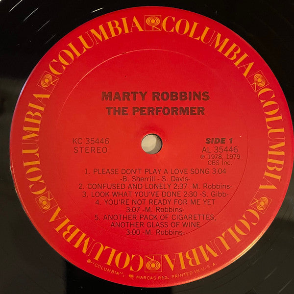 Marty Robbins : The Performer (LP, Album, San)