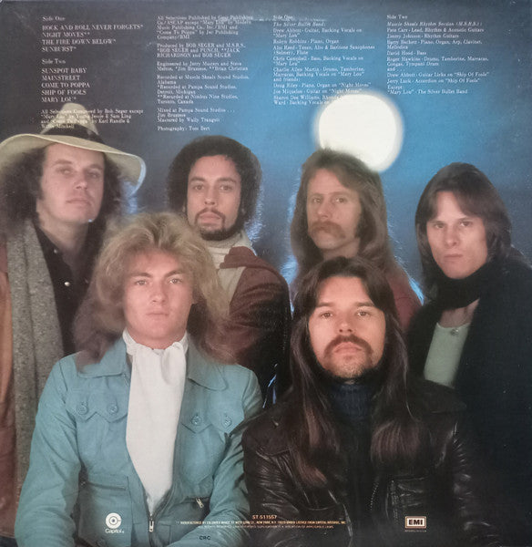Bob Seger & The Silver Bullet Band* : Night Moves (LP, Album, Club, CRC)