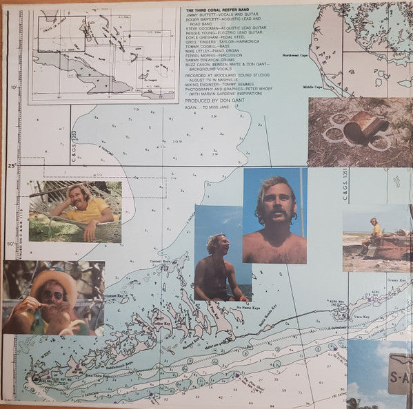 Jimmy Buffett : A1A (LP, Album, Ter)