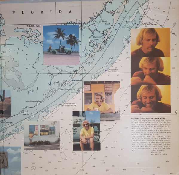 Jimmy Buffett : A1A (LP, Album, Ter)
