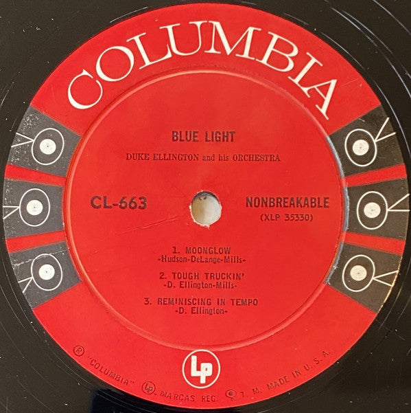 Duke Ellington And His Orchestra : Blue Light (LP, Comp, Mono, Hol)