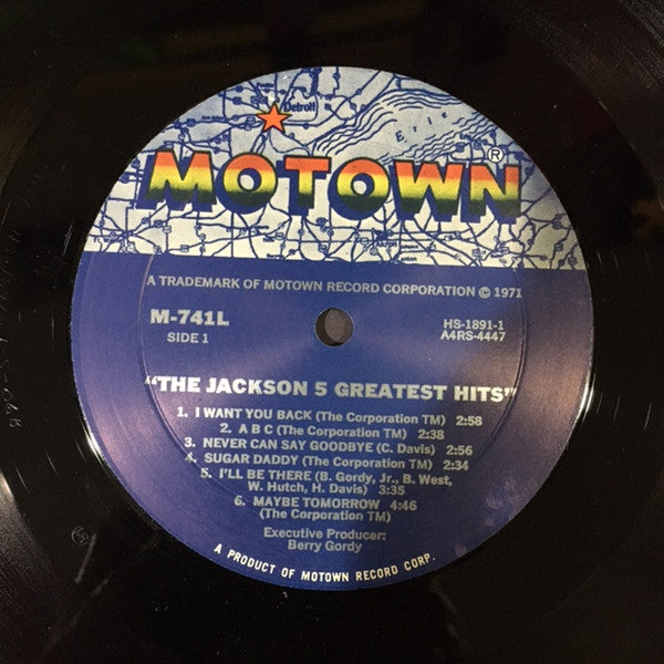 The Jackson 5 : Greatest Hits (LP, Comp, RP, Mon)