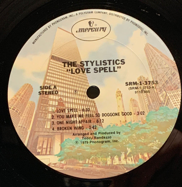 The Stylistics : Love Spell (LP, Album, Ter)
