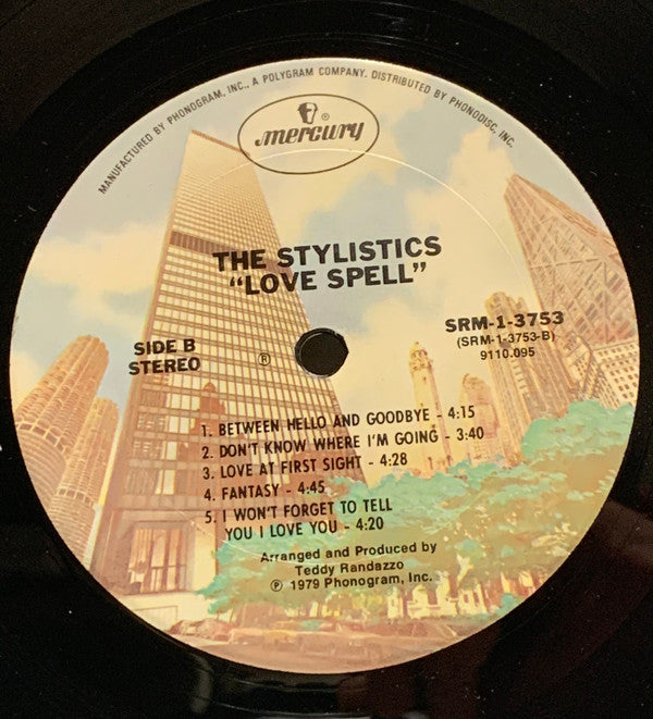 The Stylistics : Love Spell (LP, Album, Ter)