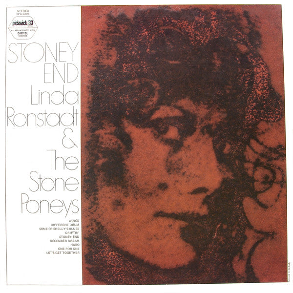 Linda Ronstadt & The Stone Poneys : Stoney End (LP, Comp)