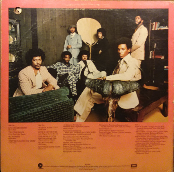 Sun (7) : Live On, Dream On (LP, Album, Win)