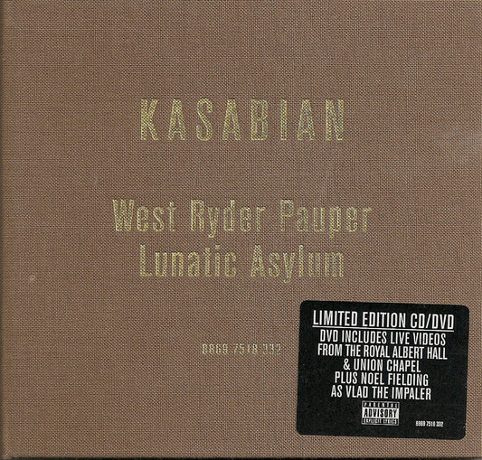 Kasabian : West Ryder Pauper Lunatic Asylum (CD, Album, Ltd + DVD-V, NTSC)