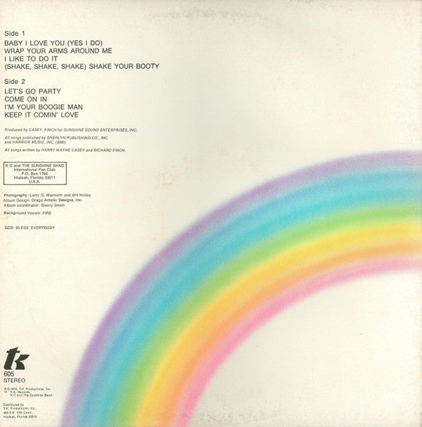 KC And The Sunshine Band* : Part 3 (LP, Album, Gat)