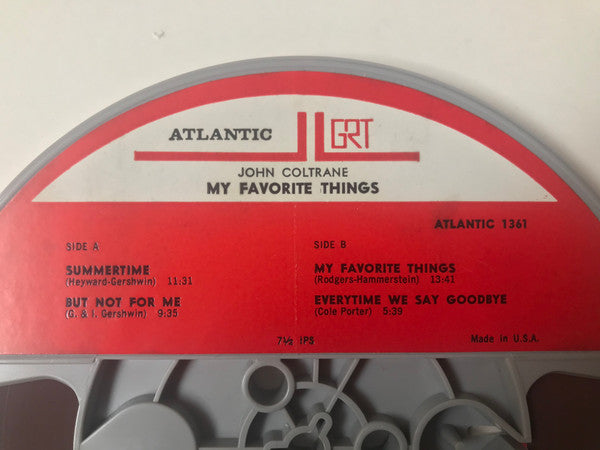 John Coltrane : My Favorite Things (Reel, 4tr Stereo, 7" Reel, Album)