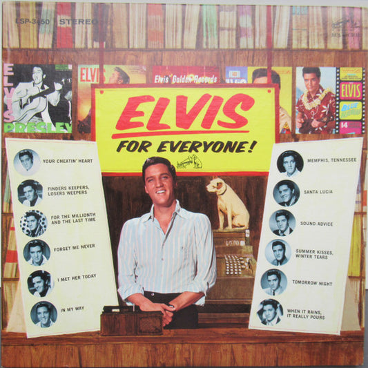 Elvis Presley : Elvis For Everyone! (LP, Album, RE)