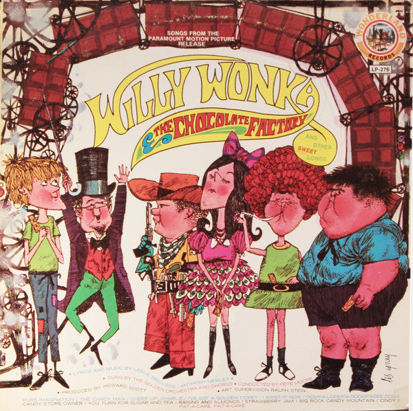 The Golden Orchestra And Chorus* : Willy Wonka And The Chocolate Factory And Other Sweet Songs (LP)
