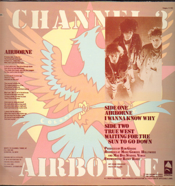 Channel 3 (2) : Airborne (12", EP)