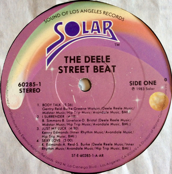 The Deele : Street Beat (LP, Album, AR )