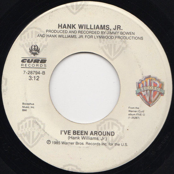 Hank Williams, Jr.* : Ain't Misbehavin' (7", Single, Spe)