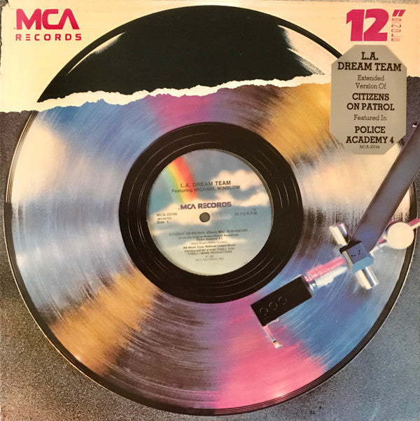 L.A. Dream Team Featuring Michael Winslow : Citizens On Patrol (12")