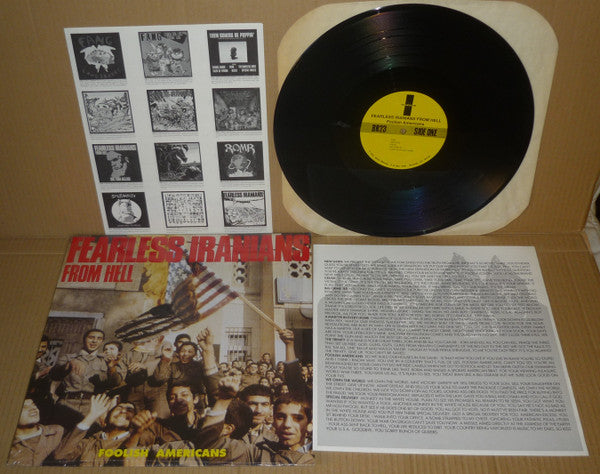 Fearless Iranians From Hell : Foolish Americans (LP, Album)