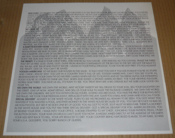 Fearless Iranians From Hell : Foolish Americans (LP, Album)