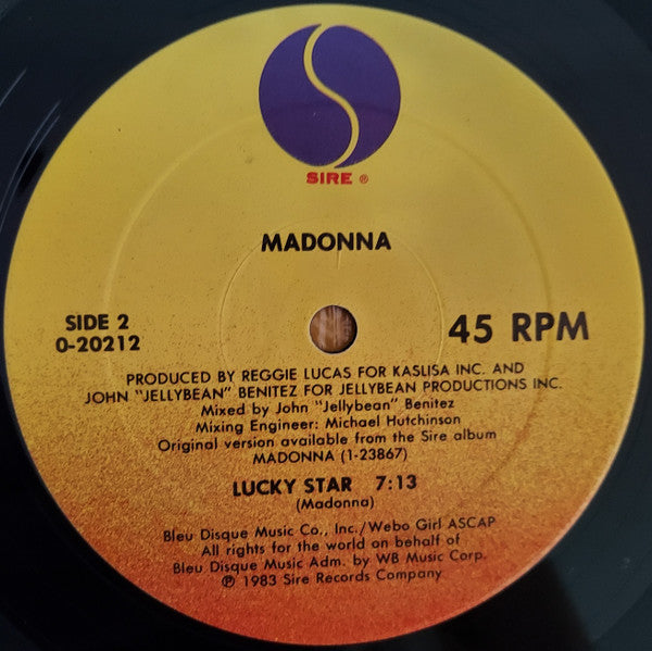 Madonna : Borderline (12", Maxi, SRC)