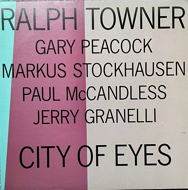 Ralph Towner : City Of Eyes (LP, Album)