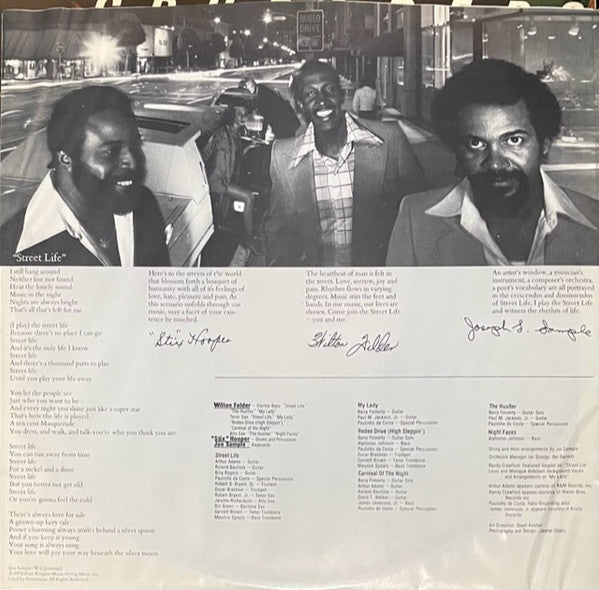 Crusaders* : Street Life (LP, Album, Glo)