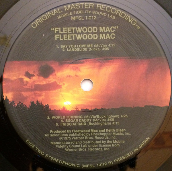 Fleetwood Mac : Fleetwood Mac (LP, Album, RE, RM)