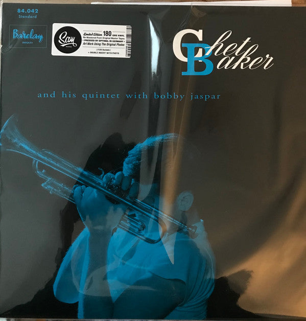 Chet Baker And His Quintet* With Bobby Jaspar : Chet Baker And His Quintet With Bobby Jaspar (LP, Album, Mono, Ltd, RE, RM, RP, 180)