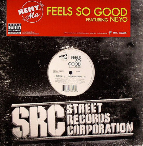 Remy Ma* feat. Ne-Yo : Feels So Good (12", Promo)