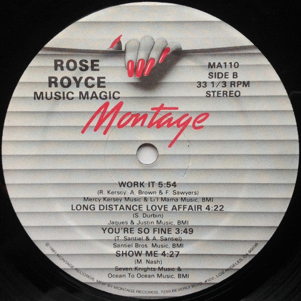 Rose Royce : Music Magic (LP, Album)