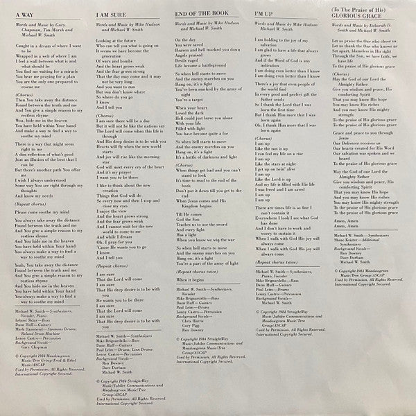Michael W. Smith : Michael W. Smith 2 (LP, Album)
