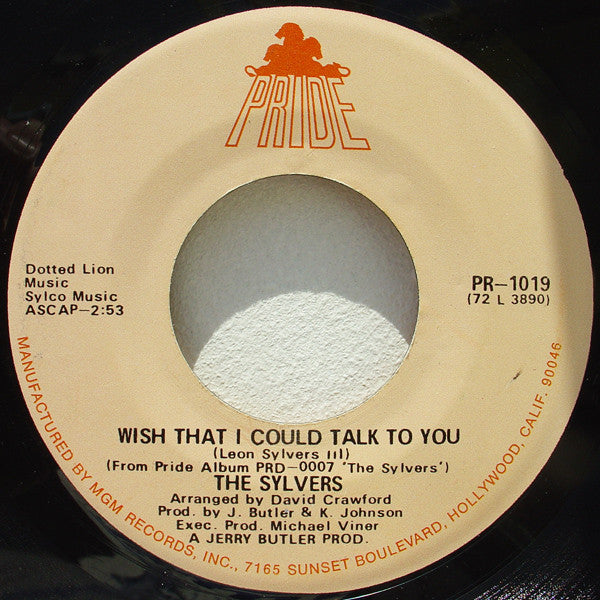 The Sylvers : Wish That I Could Talk To You / How Love Hurts (7")