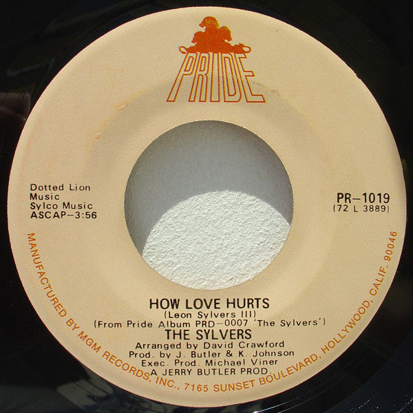 The Sylvers : Wish That I Could Talk To You / How Love Hurts (7")