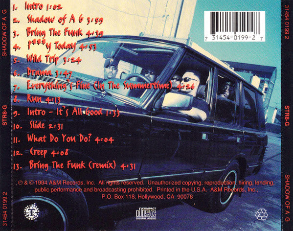 Str8-G : Shadow Of A G (CD, Album, Pol)