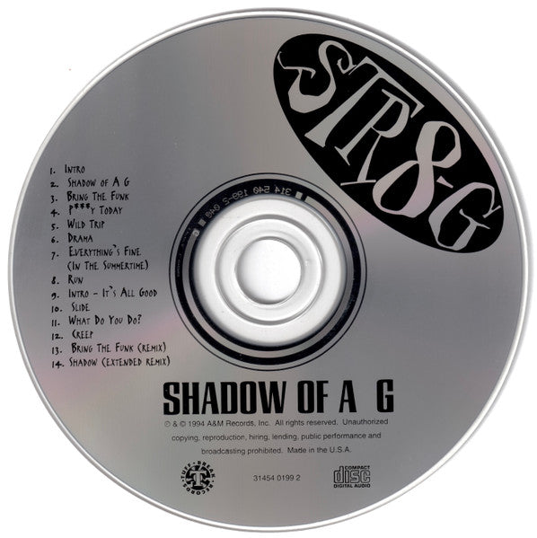 Str8-G : Shadow Of A G (CD, Album, Pol)