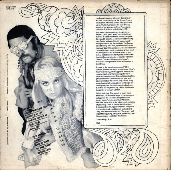Kings Road : Plays Today's Pops (LP)